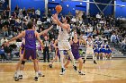 MBBall vs Emerson  Wheaton College Men's Basketball vs Emerson College is the first round of the NEWMAC Basketball Championships. - Photo By: KEITH NORDSTROM : Wheaton, basketball, NEWMAC MBBall2024